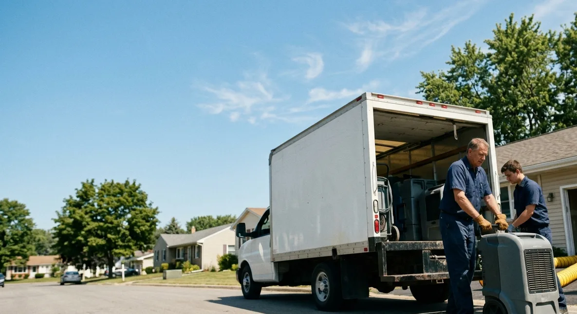 Water Damage Cleanup in Lake Milton, OH near me